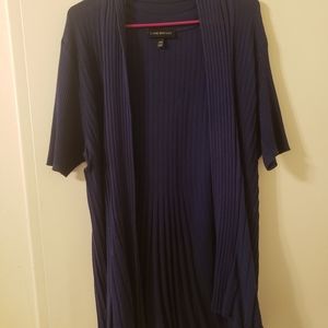 Lane Bryant Short Sleeved Ribbed Summer Sweater